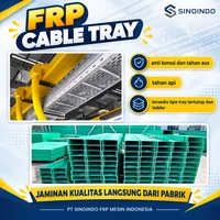 FRP CABLE TRAY per Meter Bisa Custom Ukuran dan Tipe