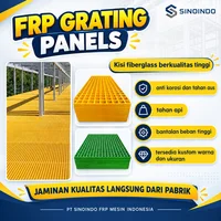 FRP GRATING PANELS FIBERGLASS (ALAS MULTIFUNGSI-ALAS CUCI MOBIL-ALAS PETERNAKAN-ALAS INDUSTRI PABRIK) BISA CUSTOM UKURAN