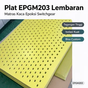 Plat EPGM203 Lembaran Matras Kaca Epoksi Switchgear Tegangan Tinggi