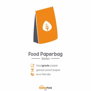 Kantong Kertas Makanan Snack