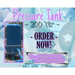Water Pressure Tank 2000 Ltr Tekanan 10 Bar