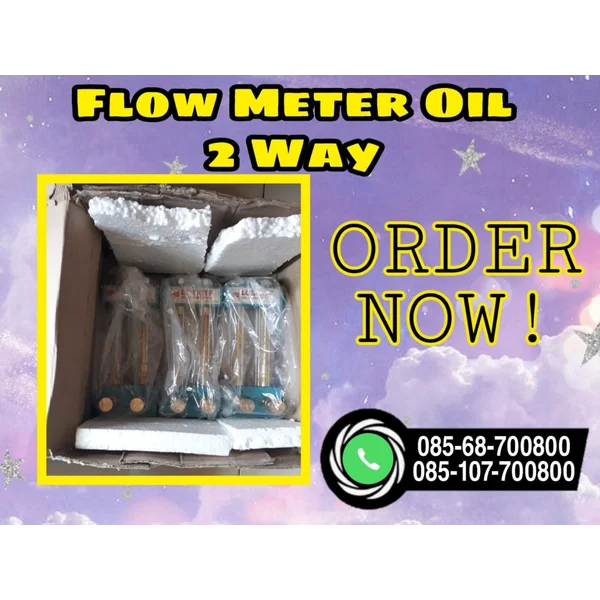  Flow Meter Minyak Two Way