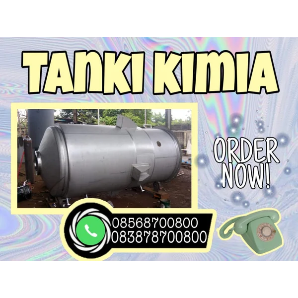 Tangki Penampung Kimia Material Plat Sus 304