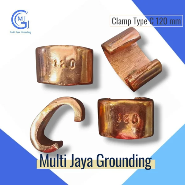 Klem C / C-Clamp / Clamp Kabel Ukuran 120 mm Bahan Tembaga