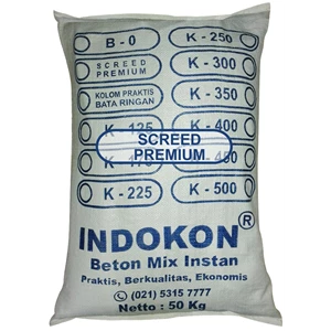 Indokon Instant Concrete Floor Screed 50Kg Kemasan