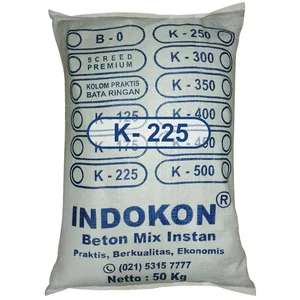Beton Instan Indokon K-225 Screening Kemasan 50Kg