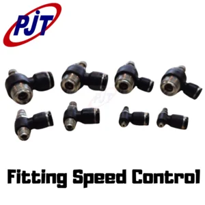 Fitting speed control pneumatic untuk selang 08mm dan drat 1/2 NSE08-04