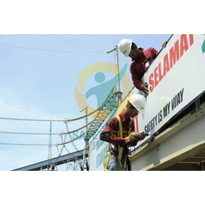Instalasi Safety Sign / Rambu K3 By PT Safety Sign Indonesia