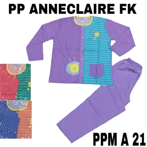 Baju Tidur Anneclaire full kancing PPM A 21