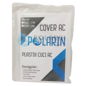 Plastik Cuci AC / Cover AC Polarin Ukuran Dilengkapi Selang