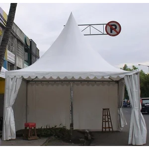 Tenda Sarnafil Putih Ukuran 4X4 Meter (Tinggi Kaki 2.5M)