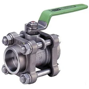 Ball Valve Stainless Steel 3pc Body KITZ AKU3TZM