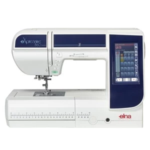 computer embroidery sewing machine elna 860