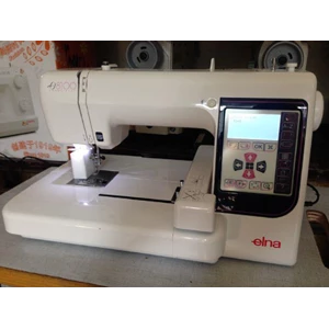 computer embroidery sewing machine elna 8100