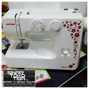 Janome sewing machine Janome 8002d Obras Machine + Janome 990d Portable