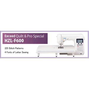 JUKI HZL F600 Exceed Quilt & Pro Special Mesin Jahit Computerized Quilting Portable  online Mesin Jahit Jakarta  mesin jahit Juki Hzl