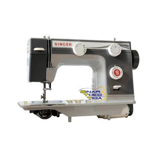 SINGER 984 MESIN JAHIT FLATBED SEMI PORTABLE FULL BODI BESI