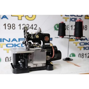 MESIN OBRAS KECIL SINGER 81A1 SEMI INDUSTRIAL KLASIK TRADISIONAL KEPALA HITAM