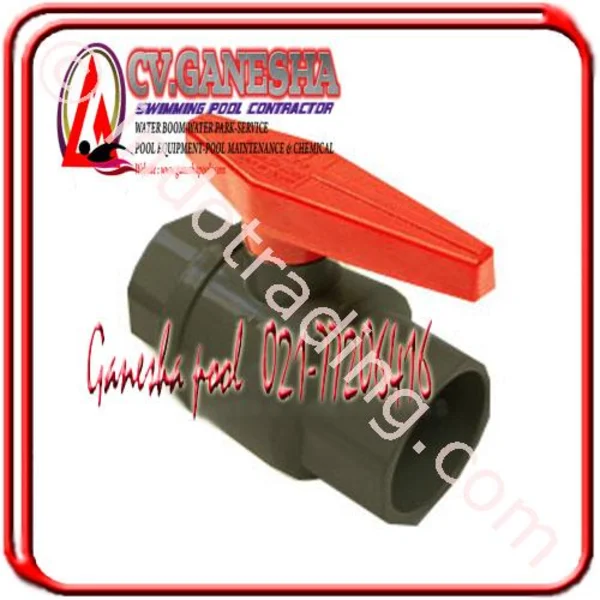 Stop Kran Ball Valve Plastik Ukuran 1.5 Inch
