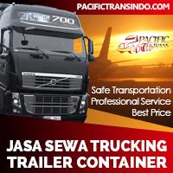 Sewa Trucking Trailer Container By CV. Pacific Trans