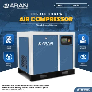 ARAKI Double Screw Compressor GTR55LD 8Bar