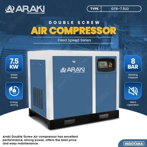 ARAKI Double Screw Compressor GTR7.5LD 8Bar