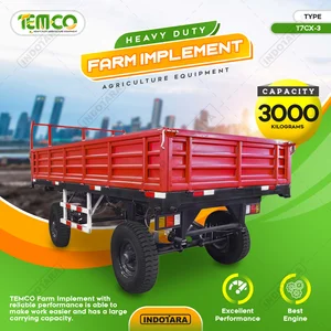Kendaraan Angkut Pertanian Farm Trailer Temco Kapasitas 3 Ton