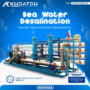 Sea Water Desalination Machine KUSATSU SWRO-5000L-CK (Drink Water)