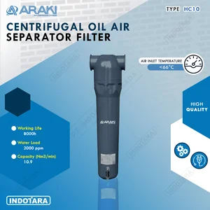 Araki Centrifugal Oil Air Separator Filter HC10