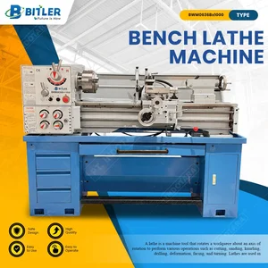 Mesin Bubut Lathe Bitler BWM0636Bx1000 - 3 Phase