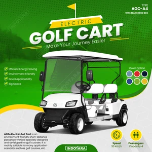 Mobil Golf Listrik Altifa With Rear Cargo Box - AGC A4
