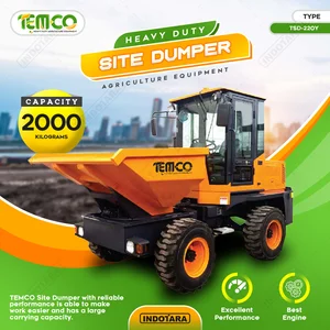 Wheeled Dumper Machinery 2 Ton - Site Dumper Hydraulic Temco TSD-220Y