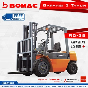 Forklift Bomac RD-35 Kapasitas 3.5 Ton