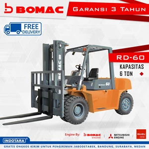 Forklift Bomac RD-60 Kapasitas 6 Ton