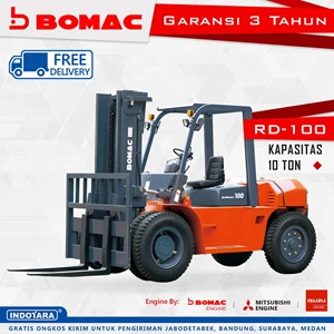 Forklift Bomac RD-100 Kapasitas 10 Ton