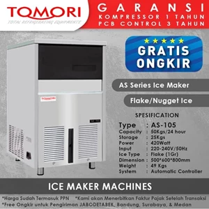 Tomori AS Flake/Nugget Ice Maker AS-105