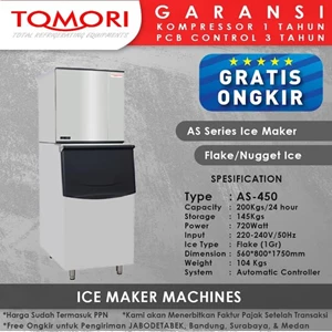 TOMORI ICE FLAKE Maker AS-450