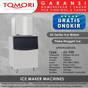 TOMORI ICE FLAKE Maker AS-550