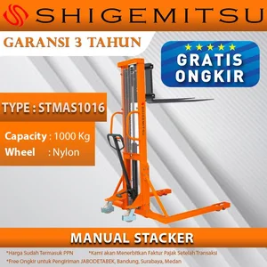 Shigemitsu Hand Stacker Manual STMAS1016-950