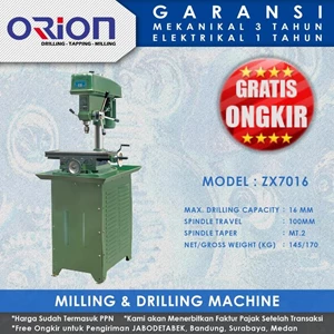 Mesin Bor Duduk Orion Milling & Drilling Machine ZX7016