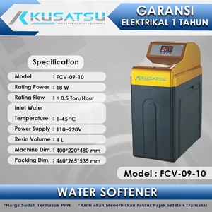 Water Softener FCV-09-10 18W 0.5T Kusatsu