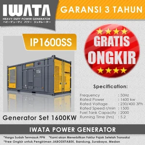 Genset Diesel IWATA 1600Kw IP1600SS