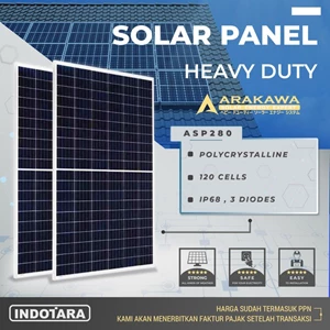 Solar Panel POLYCRYSTALLINE 120 Cells - Arakawa