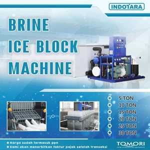 Brine Ice Block Machine / Mesin Es Balok Industri Tomori