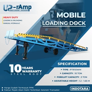 Upramp Mobile Loading & Unloading dock - PTR10WM
