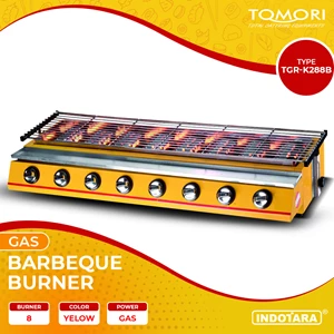 Gas Barbeque Burner / Kompor Gas 8 Tungku Tomori - TGR-K288B