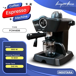 Mesin Kopi Espresso / Espresso Machine Ferratti Ferro FCM-4656