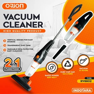 Vacuum Cleaner / Alat Penyedot Debu Orion - RV8802 Black 