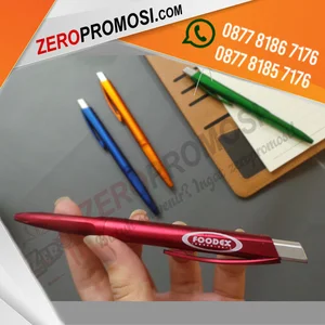 Short plastic souvenir pen code 816 can print logos - promotional pens