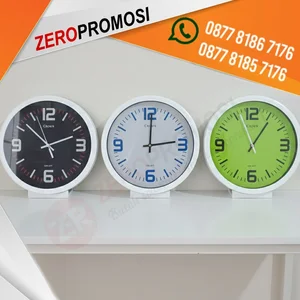 Promotional Wall Clock 3631 P Custom Logo for Company Branding